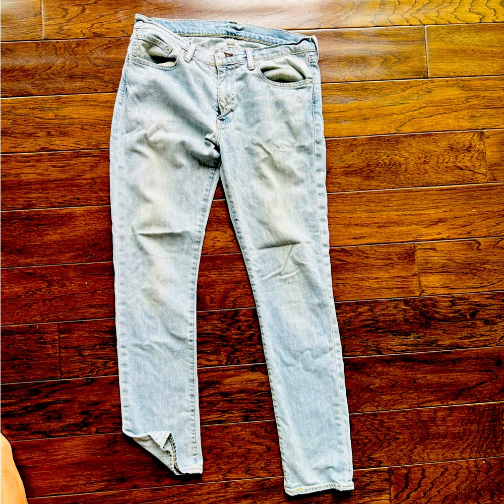 LEVI Strauss 510 - Light Blue Zipper Fly